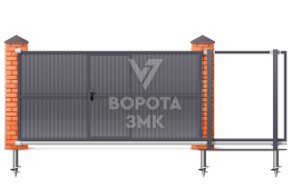 Ворота откатные 9000×2200 ЗМК-8171
