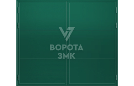 Промышленные секционные ворота из сэндвич панелей 3500×3500 ЗМК-4974