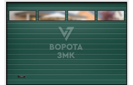 Ворота секционные 2125×3000 под автомобиль ЗМК-3465