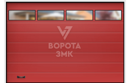 Ворота 5000×2500 промышленные ЗМК-3888