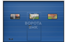 Гаражные секционные ворота Дорхан 2750×2250 ЗМК-2908