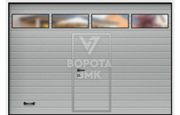 Промышленные ворота Алютех 2000×3000 ЗМК-3843